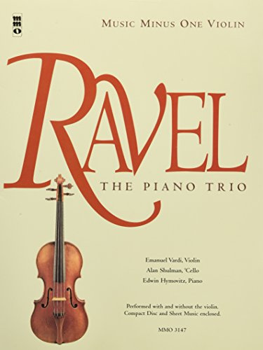 Ravel Piano Trio in a Minor (Music Minus One (Numbered))