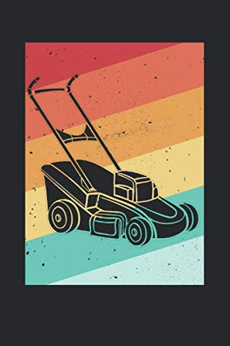 Rasenmäher Notizbuch: Rasenmäher Notizbuch für alle die gerne den Rasen mähen / Notizheft / Notizblock A5 (6x9in) Dotted Notebook / Punkteraster / 120 gepunktete Seiten