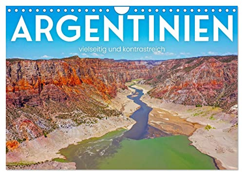 Argentinien - vielseitig und kontrastreich (Wandkalender 2026 DIN A4 quer), CALVENDO Monatskalender: Ein Land so vielseitig wie kaum ein Anderes. (CALVENDO Orte)