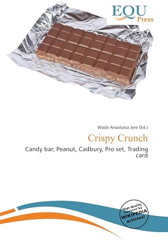 Crispy Crunch: Candy bar, Peanut, Cadbury, Pro set, Trading card