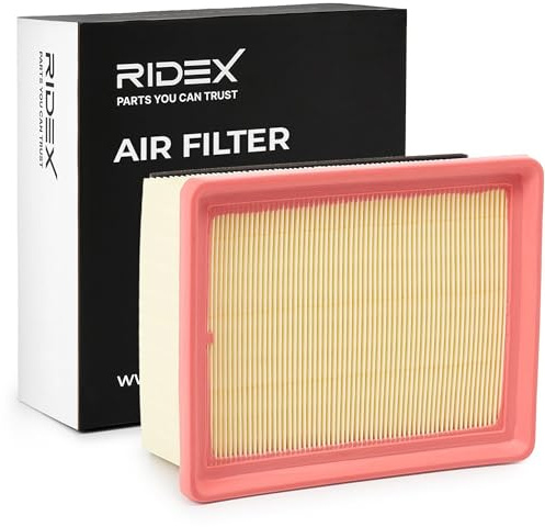 RIDEX 8A0210 Luftfilter mit Vorfilter Kompatibel mit CITROËN Berlingo/Berlingo First MF, GJK, GFK, PEUGEOT 206 SW 2E/K PARTNER Combispace 5F, RENAULT GRAND Scénic 2 JM0/1