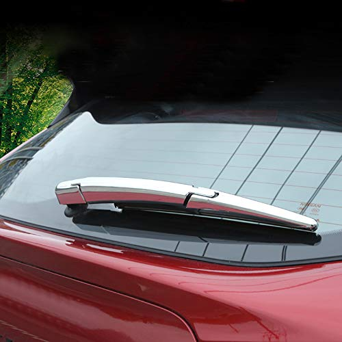 HIGH FLYING für Qashqai J11 2014-2020 Exterieur Hintere Scheibenwischer Dekor Verchromt 3 Stück ABS Kunststoff