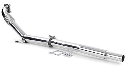 Rennsport Edelstahl Downpipe für Audi A3 TT VW Golf 5 6 Jetta Scirocco Tiguan