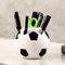 Yicare Organisateur de bureau multifonction en forme de ballon de football Pot à crayons Organiseur de bureau en plastique