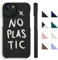 agood company Plant-Based Eco Phone Case, iPhone 13 Mini Case - Biodegradable Phone Case - Slim & Protective - Plastic Free, Zero Waste, Eco Friendly Phone Case - Charcoal Black No Plastic White