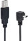 QIANRENON 90 Degree Mini USB to USB 2.0 Extension Cable Mini 5pin USB B Male Right Angle to USB 2.0 Male Data GPS Devices Cable 1.5m(Up Angle)