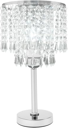 kangten LED Kristall Tischlampe Diamond Nachtlicht Atmosphäre Nachttisch Nachtlampe Desk Lamp 220V für Wohnzimmer Schlafzimmer Esszimmer