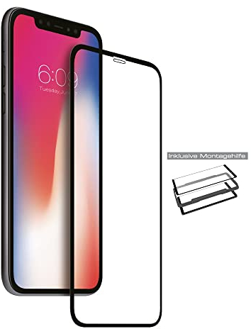 Nevox NEVOGLASS 3D Schutzfolie, transparent, iPhone 14 Pro Max, mit EASY