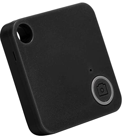 Bluetooth Anti‑Lost Key Finder, Anti‑Lost Item Locator Tracking Device Anti‑Theft Alarm for Children Pets Wallet, Bluetooth Key Finder(black)