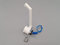 CR-MOESANCO® Kit rubinetto universale + morsetto in acciaio inox per caravan camper o barca (bianco)