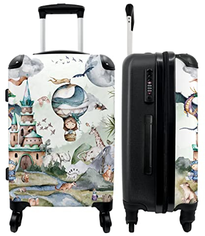 NoBoringSuitcases© Kinderkoffer Trolley Weichgepäck Große Koffer Carry on