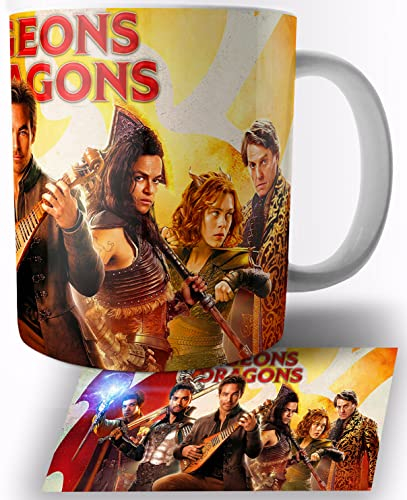 Dungeons & Dragons Honor Among Thieves Keramik Becher 325ml Tasse Mug