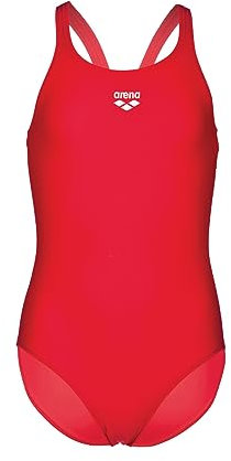ARENA Dynamo Junior R Costume Intero Bambina, Costume da Bagno Sportivo in Tessuto Maxfit Eco Resistente al Cloro e al Sale con Protezione UV UPF 50+