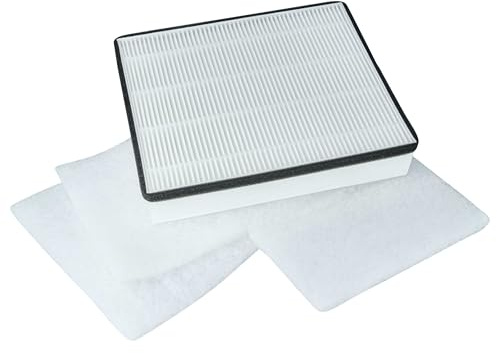 vhbw 3-teiliges Filter-Set kompatibel mit Vallox KWL 80 PSL | 80 SC Luftreiniger - Grobstaubfilter, Feinstaubfilter