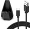 Bouge Trimmer 4.0 Charger Compatible with Manscaped Lawn Mower Electric Groin Hair Razor for Men Beard Trimmer Replacement Power Adapter Charging Stand Cable