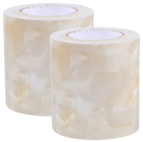 Artibetter 2 Battiscopa in Marmo Piano Di Lavoro Adesivo in Della Modanatura Della Base Della Parete Rivestimento Murale Adesivo Adesivi Pvc Decorazione Murale Modellazione