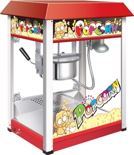 VBG 1608 Commercial Popcorn Machine Maker With Big Volume 8 oz
