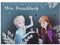 FRVW0964 Freundebuch A5 Disney Frozen, 128 vorgedruckte Seiten mit vielen Eigenschaften zum Ausfüllen, Blau