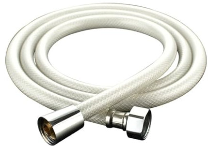 YZNLOQ PVC-Brauseschlauch, 1,5 m, 2 m, 3 m, 4 m, 5 m, 6 m, 8 m, 10 m, Handbrauseschlauch, flexibler Anti-Wicklung, explosionsgeschützter Wasserschlauch, Wasserheizer, Gummi-Wasserrohr,