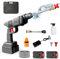 Pistola per Pulizia a Pressione. Idropulitrice Portatile Senza Fili 35Bar/500PSI e 1500mAh/300W con 2 Batterie Ricaricabili 48V/30-45min. Pistola per Idropulitrice con Valigetta e Accessori per Auto