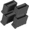 4pcs Ladder Supplies Rugs Foot Pads Telescopic Ladders Footstool Above Ground Pool Ladder Two Replacement Ladder Feet Covers Cover for Ladder Retractable Stairs Pads Rubber jojofuny