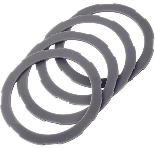 Cuchillas de Repuesto para licuadora 4 Juntas for licuadora 182341-000-842 compatibles con licuadoras Oster Pro 1200, Anillo de Sellado de Goma de Silicona for licuadora Szwaldaper