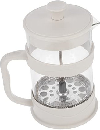 PartyKindom Cafetera De Vidrio Con Filtro Francés Jarra Para Café y Té Con Mango Aislante y Diseño Compacto Para Uso Doméstico Seguro
