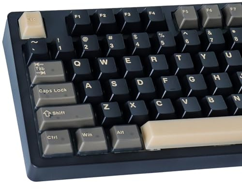 Wukong Halbtransparente Jade-Tastenkappen, Double Shot PBT & PC-Tastatur, Gelee-Tastenkappen, 163 Tasten, Cherry Profil-Tastenkappen-Set für 60%/65%/75%/TKL/96%/100% US- und UK-Layout, magnetische