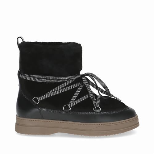 Peter Kaiser Damen - Boots 76230 in schwarz Rauleder