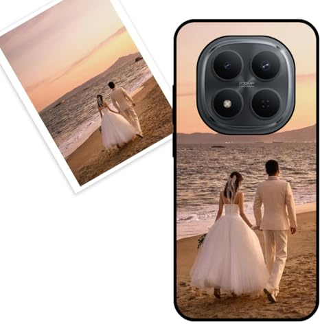 KARTXITAI personalisierte Handyhülle Kompatibel mit XIAOMI Redmi Note 15 Pro 5G,Stoßfeste Schutzhülle mit Weiche Bumper hülle selber gestalten-case personalisiert mit Foto,Bildern,oder Text -