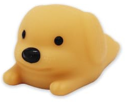 Winkee Tiny Nachtlicht Baby, LED Nachtlicht Kinderzimmer, Dimmbares Stilllicht mit Touch, USB wiederaufladbar, Nachtlampe Babyzimmer (HUND MILO)