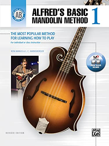 Alfred's Basic Mandolin Method 1: The Most Popular Method for Learning How to Play (Alfred's Basic Mandolin Library)