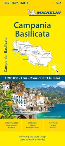 Campania - Michelin Local Map 362