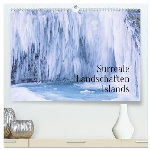 Surreale Landschaften Islands (hochwertiger Premium Wandkalender 2026 DIN A2 quer), Kunstdruck in Hochglanz: Landschaftsaufnahmen vom Süden Islands (CALVENDO Natur)