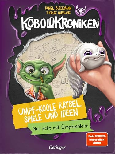 KoboldKroniken. Ümpf-koole Rätsel, Spiele und Ideen: Nur echt mit Ümpf-Schleim | Das zweite Beschäftigungsbuch mit coolen Stickern und noch mehr ... aus der Koboldwelt für Kinder ab 9 Jahren