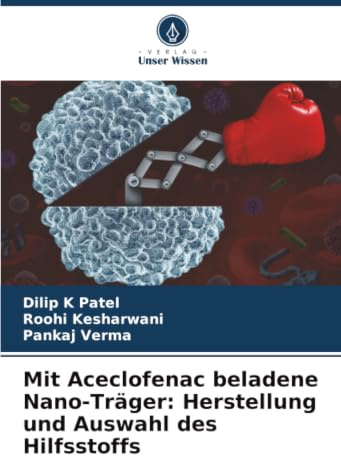 Mit Aceclofenac beladene Nano-Träger: Herstellung und Auswahl des Hilfsstoffs
