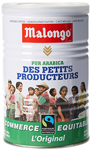 Malongo Café Pur Arabica Des Petits Producteurs 250 g - Lot de 4