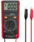 CMMWAY LCR Messgerät, Digitaler LCR Multimeter für Kapazitäts Induktivitäts Widerstand Diode Prüfen, LCR-Messgerät mit Umkehrbarer LCD Überspannung Anzeige, Krokodilklemme & Batterie