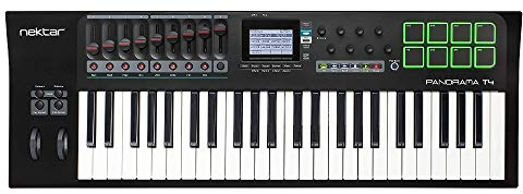 Nektar Panorama T4 USB MIDI Keyboard Controller with Nektar DAW Integration and Nektarine PlugIn Instrument Control