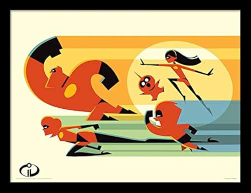 Disney Drucken, Mehrfarbig, 30 x 40 cm