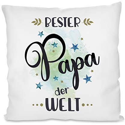 Kissen mit Motiv Modell: Bester Papa der Welt