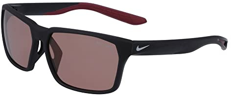Nike Sun Maverick Matte Black With Course Tint Lens Sonnenbrille mit Rahmen aus Kunststoff, Farbe: Schwarz, DC3296-11