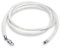 Cordon De Pendentif En Satin Blanc Pour Femmes Hommes Adolescents Fermoir Pince De Homard En Argent Sterling .925 14 Pouces