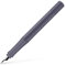 Faber-Castell 140830 - Füller Grip 2010, Federstärke F, dapple gray, 1 Stück