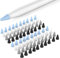 Delidigi Spitze Hülle Kompatibel mit Apple Pencil 1st / 2nd / Apple Pencil Pro/USB C, 80 Pack Hochempfindlich Nib Silikon Spitze Replacement Apple Pencil Tips(Blau/Schwarz/Grau/Weiß)