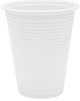 VIRSUS 200 Bicchieri Classic Biodegradabili 200 ml Bianchi 4 cf x 50 pezzi compostabili BIO-Compost Tazza bicchiere bio per Acqua bibite rispetta la Natura