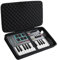 Khanka Hard Travel Case Replacement for Donner DMK 25 MIDI Keyboard Controller Music Mini Key With 8 Backlit Drum Pads, 4 Knobs 4 control faders MIDI Controller,Case Only