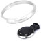 Couverture D'anneau de Porte-clés, Akozon Aluminium Intelligent Couverture de Garniture de Jante D'anneau de Porte-clés Remplacement pour Mini R55 R56 R57 R58 R59 R60(Argent)