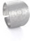 Amaxer Sieben Erzengel Ring für Männer Metatrons Würfel Edelstahl Das Siegel von Solomon Tetragrammaton Erzengel Schutz Verstellbarer Ring Statement Band für Männer Frauen (Sieben Erzengel-Silber, 9)