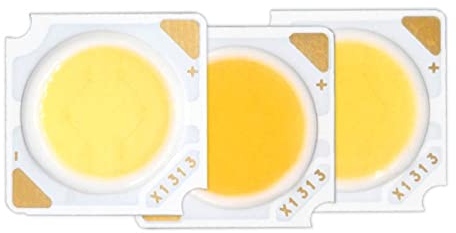 10 pièces beaucoup 3W 5W 7W 10W 300mA LED Source puce haute puissance LED COB 13mm ampoule lampe projecteur vers le bas lampe,Blanc chaud 3000K,3W 300mA 10 pièces